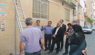 بازدید فرماندار گرگان از عملیات جهادی مخابرات در سطح شهرستان گرگان