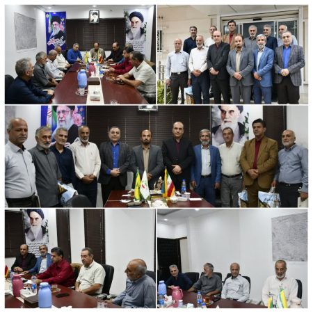 تجلیل از آزادگان سرافراز در دفتر شورای اسلامی شهر فاضل‌آباد