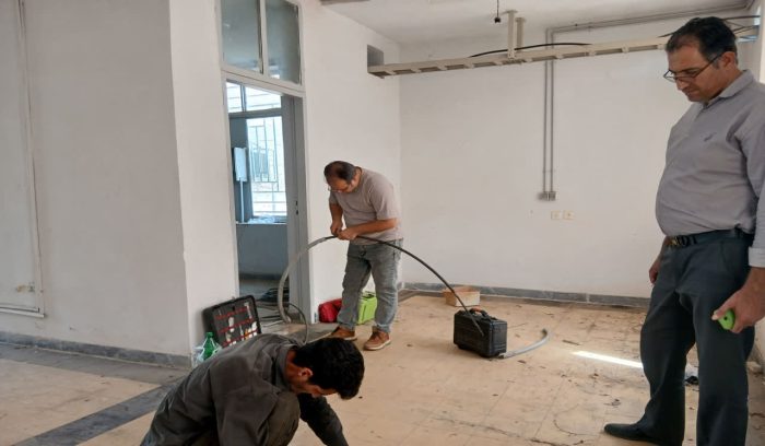 بازسازی شبکه مخابرات روستای کرد آباد شهرستان علی آباد کتول