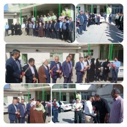 دیدار شهردار، اعضای شورای اسلامی شهر و کارکنان شهرداری جلین با رئیس کلانتری شهر به مناسبت هفته نیروی انتظامی