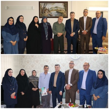 تجلیل مدیرکل استاندارد گلستان از جانبازان و ایثارگران به مناسبت هفته استاندارد