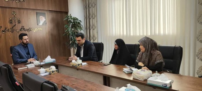 دیدار مدیر کل دفتر امور زنان و خانواده استانداری با دادستان گرگان