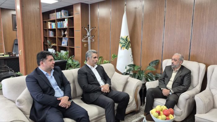دیدار مدیر شعب بانک کشاورزی استان گلستان با سرپرست مخابرات منطقه گلستان