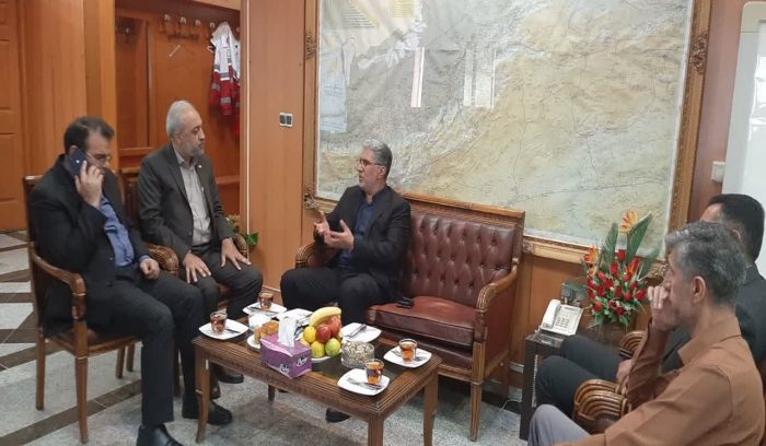 دیدار نماینده مردم گرگان و آق‌قلا در مجلس شورای اسلامی با سرپرست مخابرات منطقه گلستان