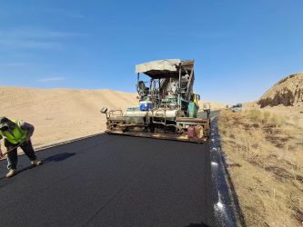 بهره برداری از روکش آسفالت راه روستایی آی تمر در گنبدکاووس