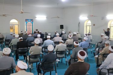 نشست منطقه ای کارگزاران مدارس علمیه اهل سنت شهرستان آق قلا برگزار شد