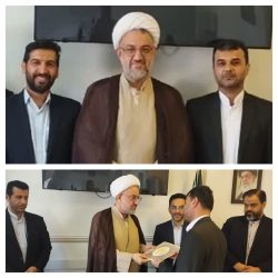 تکریم و معارفه مسؤل بازرسی اداره کل اوقاف و امورخیریه استان گلستان