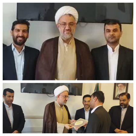 تکریم و معارفه مسؤل بازرسی اداره کل اوقاف و امورخیریه استان گلستان