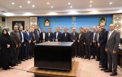 دیدار مدیرکل و روسای شعب تعزیرات حکومتی استان گلستان با استاندار به مناسبت روز تعزیرات حکومتی