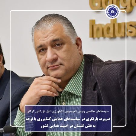ضرورت بازنگری در سیاست‌های حمایتی کشاورزی با توجه به نقش گلستان در امنیت غذایی کشور