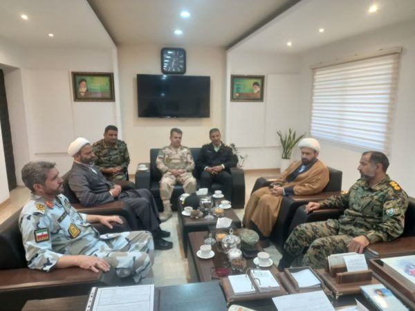 فرمانده یگان ویژه انتظامی گلستان با فرمانده مرزبانی استان دیدار کرد
