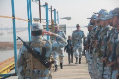 بازدید و ارزیابی فرمانده مرزبانی استان گلستان از ناوگروه شناوری