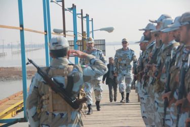 بازدید و ارزیابی فرمانده مرزبانی استان گلستان از ناوگروه شناوری