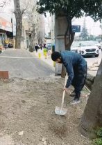 بهسازی پیاده‌روهای فاضل‌آباد در مسیر ارتقای ایمنی و زیبایی شهری