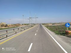 خط‌کشی ۱۶۰۰ کیلومتر از راههای گلستان در آستانه نوروز
