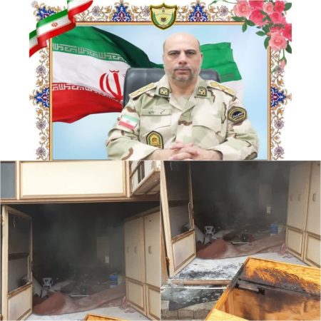 نجات جان خانواده مرزنشین از شعله های آتش با فداکاری مرزبانان گلستانی