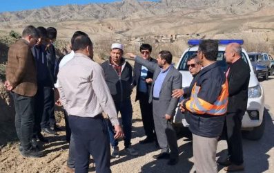 بازدید نماینده شرق گلستان در مجلس شورای اسلامی از خط انتقال و شبکه آبرسانی روستای یکه‌چنار