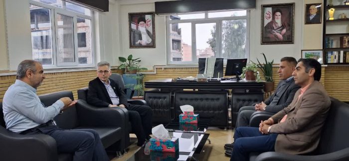 دیدار دکتر بدراق نژاد با فرماندار شهرستان علی آباد کتول