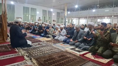 تجمع مردم بندرترکمن در محکومیت جنایات رژیم صهیونی و آمریکای جنایتکار