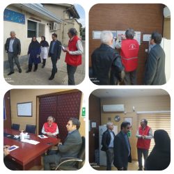 حضور دکتر هروی معاونت درمان علوم پزشکی در شبکه بهداشت شهرستان گنبد کاووس