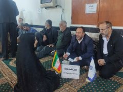 حضور رییس مخابرات شهرستان کردکوی در میز خدمت روستای سرکلاته