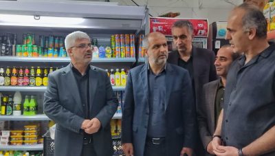 بازدید میدانی معاون اقتصادی استاندار و فرماندار از بازارهای  شهرستان‌ علی آباد کتول