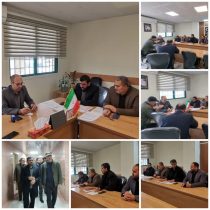 بازدید مهندس سید نجیب حسینی از بیمارستان حضرت رسول اکرم (ص) کلاله