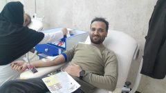 همدلی و سخاوت در شب احیاء: ۴۵۰ گلستانی برای اهدای خون مراجعه کردند، ۴۰۶ نفر خون بخشیدند