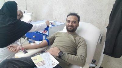 همدلی و سخاوت در شب احیاء: ۴۵۰ گلستانی برای اهدای خون مراجعه کردند، ۴۰۶ نفر خون بخشیدند