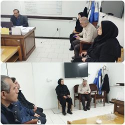 برگزاری جلسه طرح تشدید کنترل و نظارت بهداشتی در شرایط اضطراری و جنگی در سطح استان