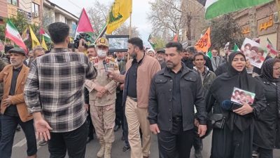 مصاحبه فرمانده مرزبانی استان گلستان با اصحاب رسانه در روز جهانی قدس و تجلیل از حضور پرشور مردم