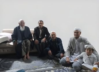 دیدار و عیادت از آخوند سن‌سبلی امام جمعه روستای پیرواش آق‌قلا