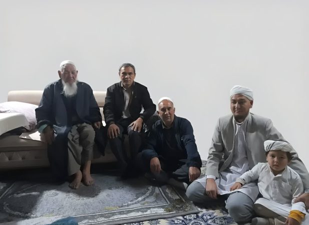 دیدار و عیادت از آخوند سن‌سبلی امام جمعه روستای پیرواش آق‌قلا