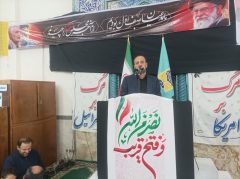 دکتر نوروزی درجمع نمازگزاران روز قدس در شهر فاضل آباد: حضور مردم توطئه‌های آمریکا و اسرائیل را خنثی کرد