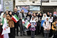 خروش امت حزب الله شهر فاضل آباد در راهپیمایی روز قدس ١۴٠۴