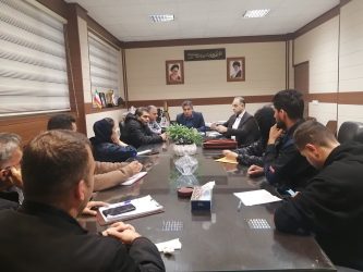 جلسه مدیر مخابرات شهرستان گرگان با پیمانکاران فروش سرویس FTTH