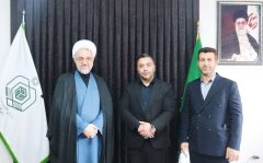 دیدار مشاور جوان استاندار با مدیر کل اوقاف استان گلستان