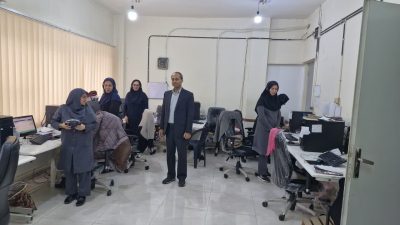 بازدید رئیس مخابرات گنبد از بخشهای مختلف و دیدار با کارکنان