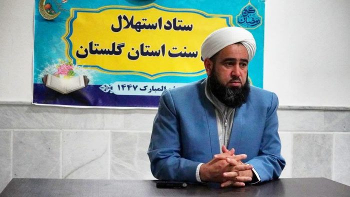 سخنگوی ستاد استهلال اهل سنت گلستان