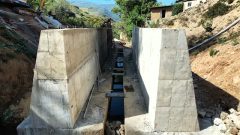 آغاز عملیات اجرایی فاز دوم پروژه احداث پُل در روستای قلعه قافه بالا شهرستان مینودشت