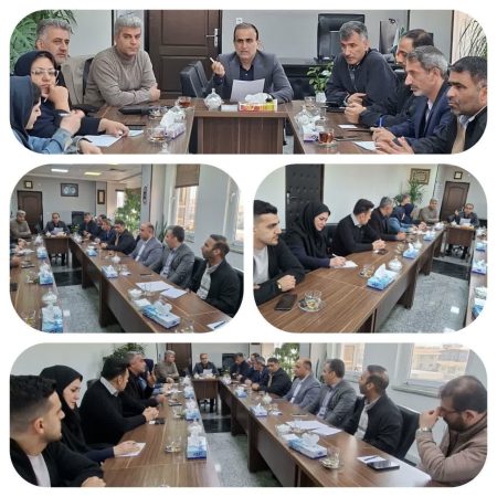 برگزاری جلسه روز طبیعت در شهرداری گرگان