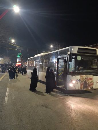 سنگ تمام سازمان حمل و نقل شهرداری گرگان در خدمت به شهروندان حاضر در میدان