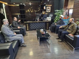 نشست مدیرکل تبلیغات اسلامی استان گلستان با شهردار گرگان