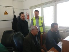 بازدید سرزده فرماندار کلاله از اداره گاز شهرستان