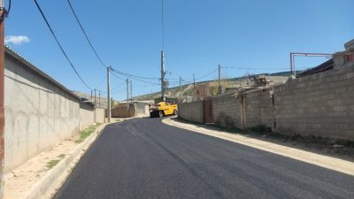 آغاز نهضت آسفالت معابر خاکی روستاها در استان گلستان