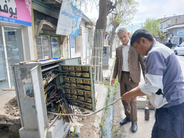 آغاز عملیات کابل‌کشی شبکه فیبرنوری  جهت ارتقاء زیرساخت دوربینهای شهرداری بندرترکمن