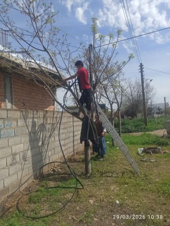 با کابل‌کشی مجدد در روستای میرزاعلی یلقی، ارتباط پایدار مخابراتی مجددا تامین شد