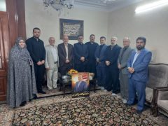 دیدار نوروزی مدیرعامل شرکت گاز استان گلستان با خانواده همکار مرحوم ابوالفضل گرزین