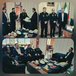 دیدار ارشد نمایندگی نیروی دریایی ارتش در گلستان با مدیرکل تأمین اجتماعی استان