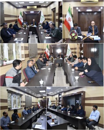 جلسه شورای اداری شهرداری فاضل آباد برگزار شد